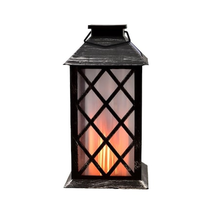 Vividlighting 9 in. Carriage Solar Lantern VI2741703